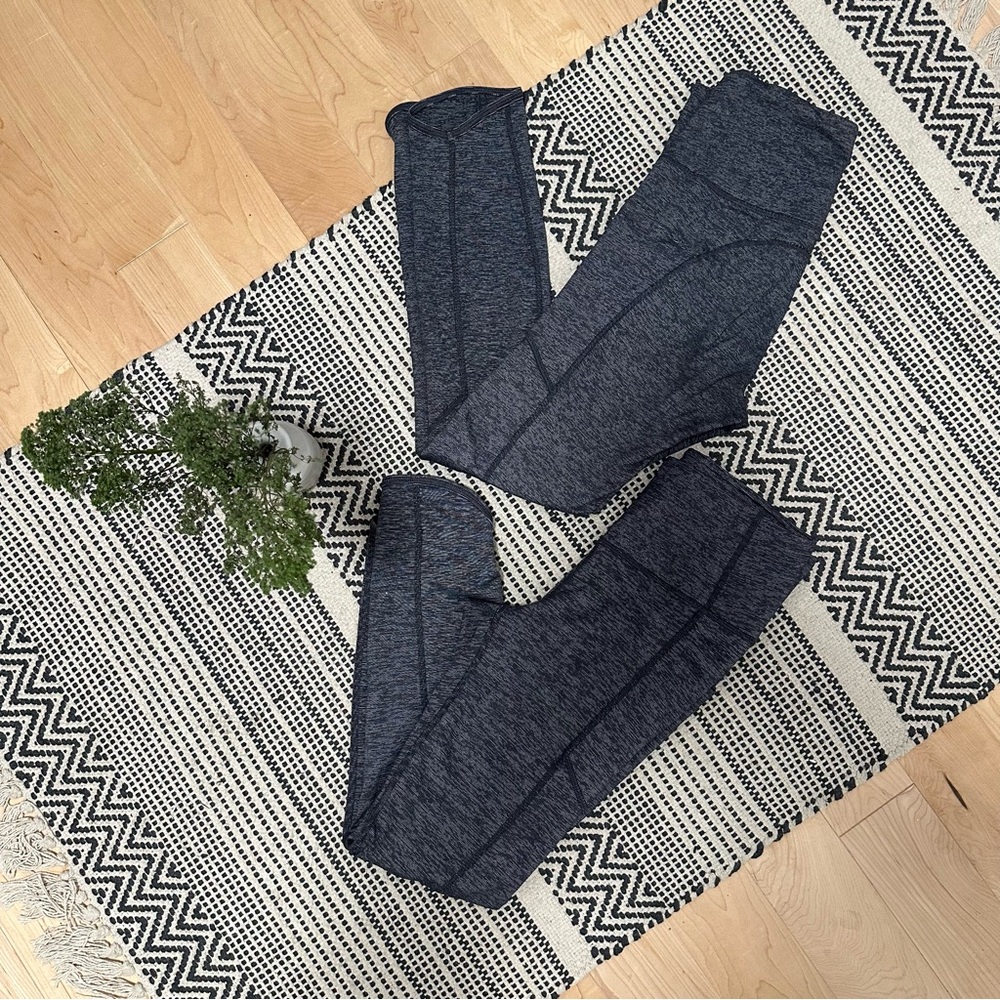 Athleta Charcoal Leggings (x2)